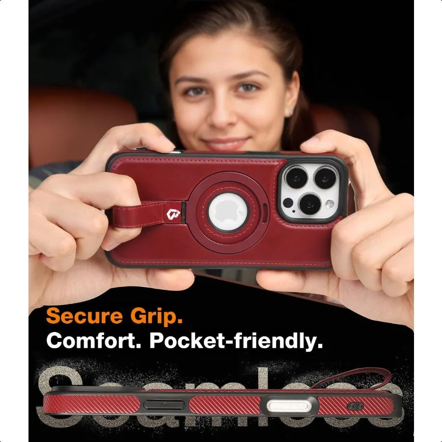 Magnetic Ring Grip iPhone 16 Pro Case