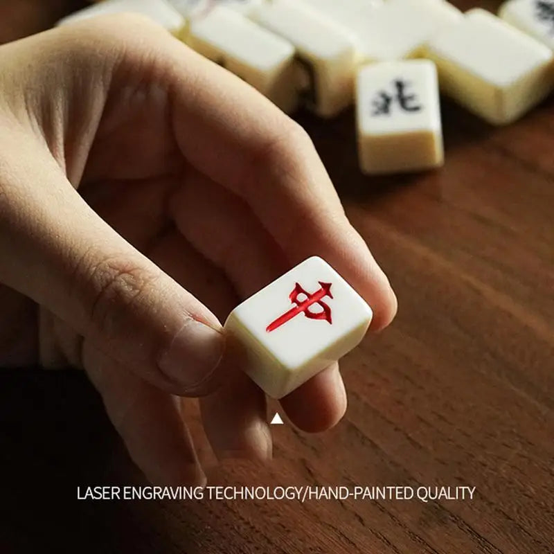 Mini Chinese Mahjong Set – 144 Tiles