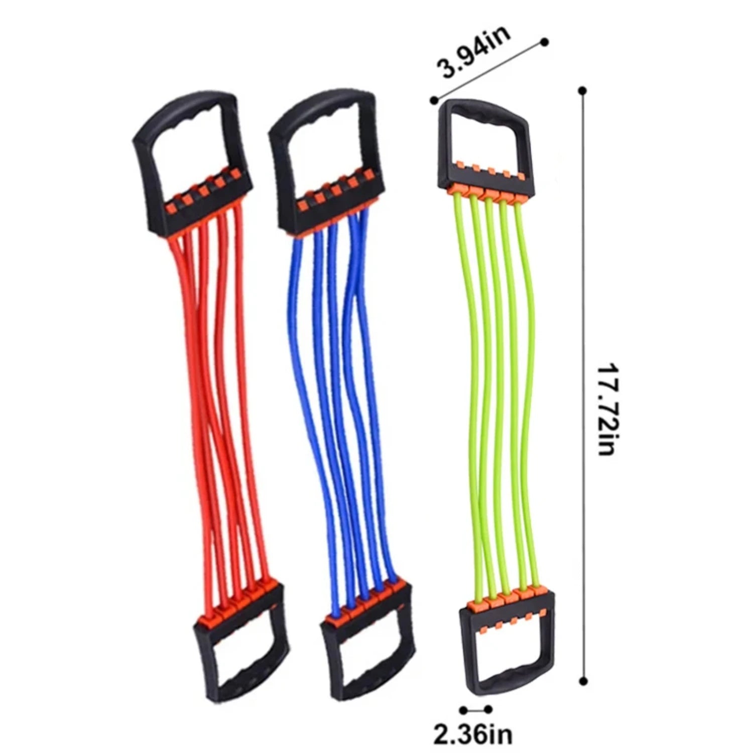 Chest Expander Resistance Band Set