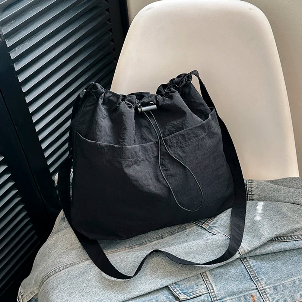 Women's Large Nylon Crossbody Bag