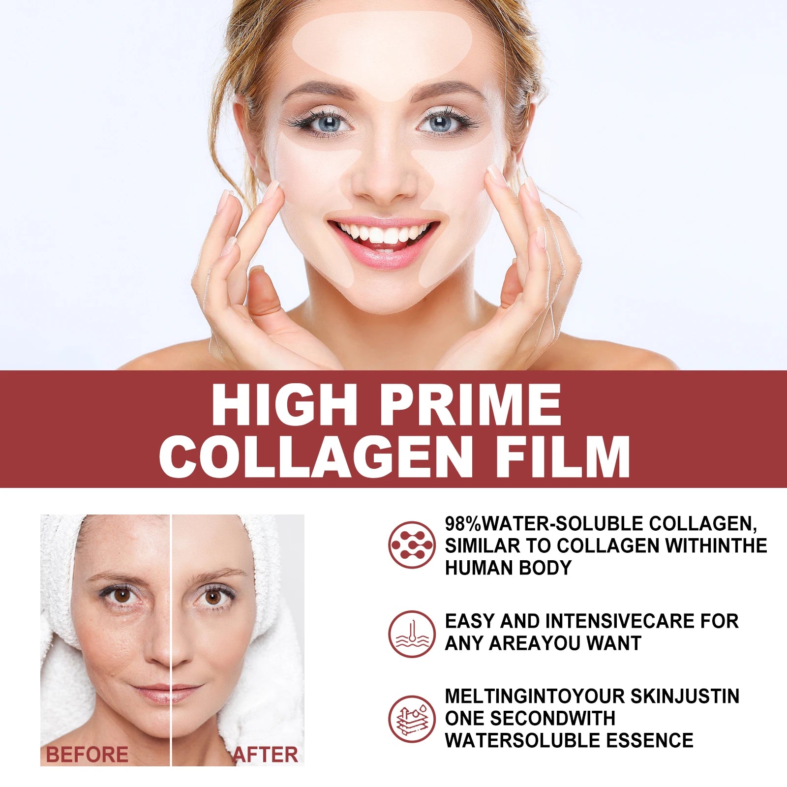 OUHOE Collagen Eye Mask – 1 Set