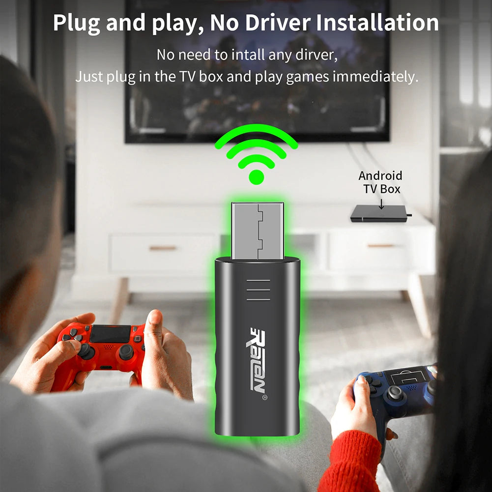 Drahtloser USB-Adapter für PS4/PS5/PC
