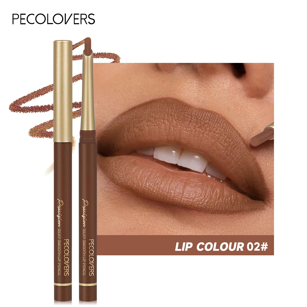 Mattes 6-Farben-Lipliner-Stift-Set
