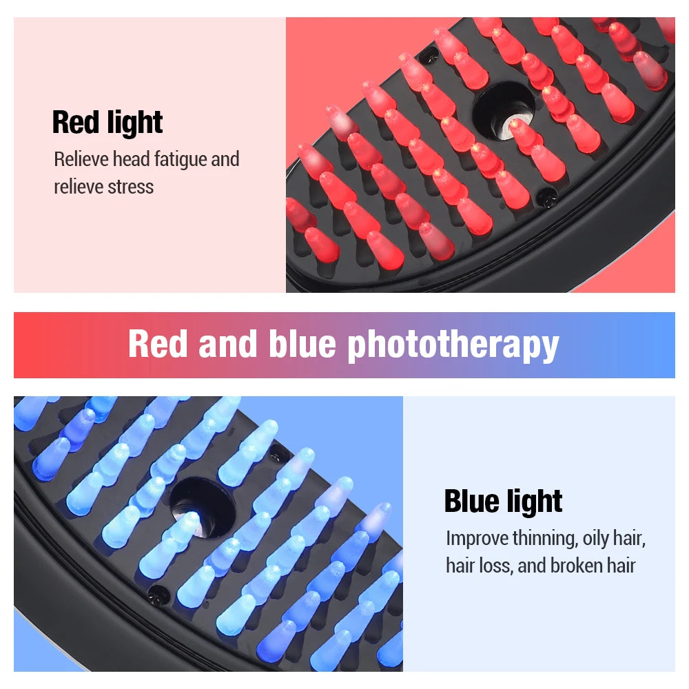 LED Spray Hair Growth Massage Comb