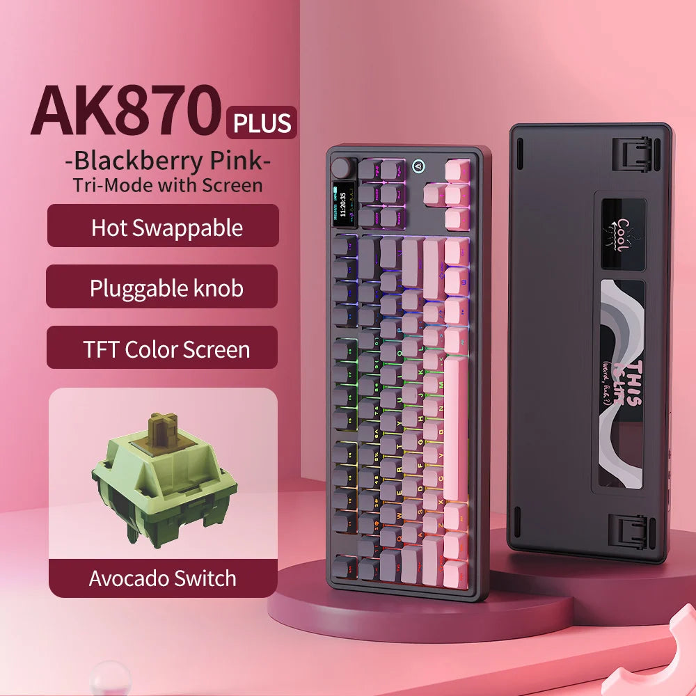 AJAZZ AK870 Magnetic Wireless Keyboard
