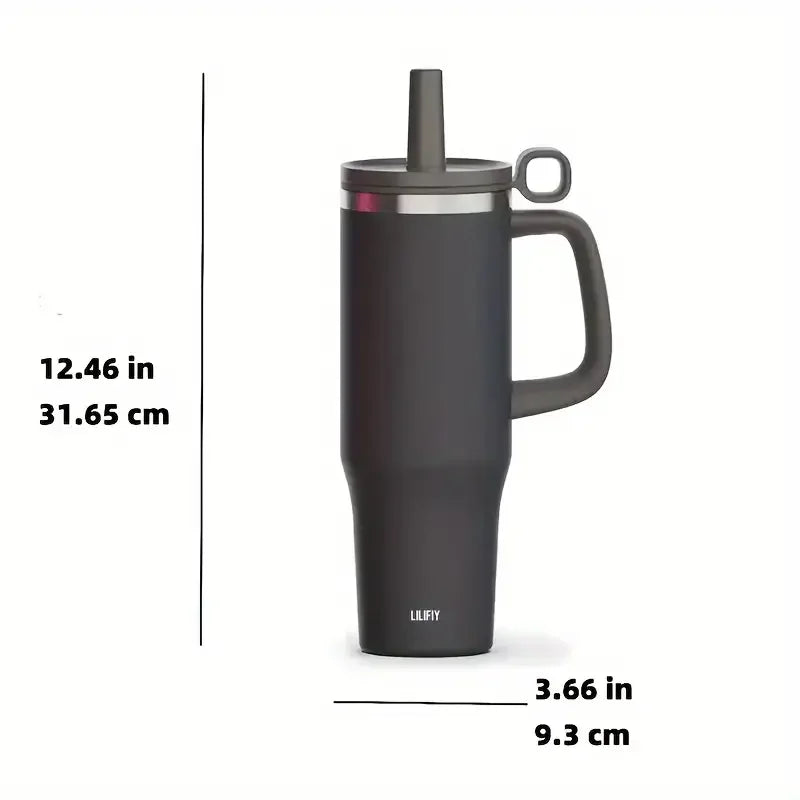 Stainless Steel Travel Cup with Handle