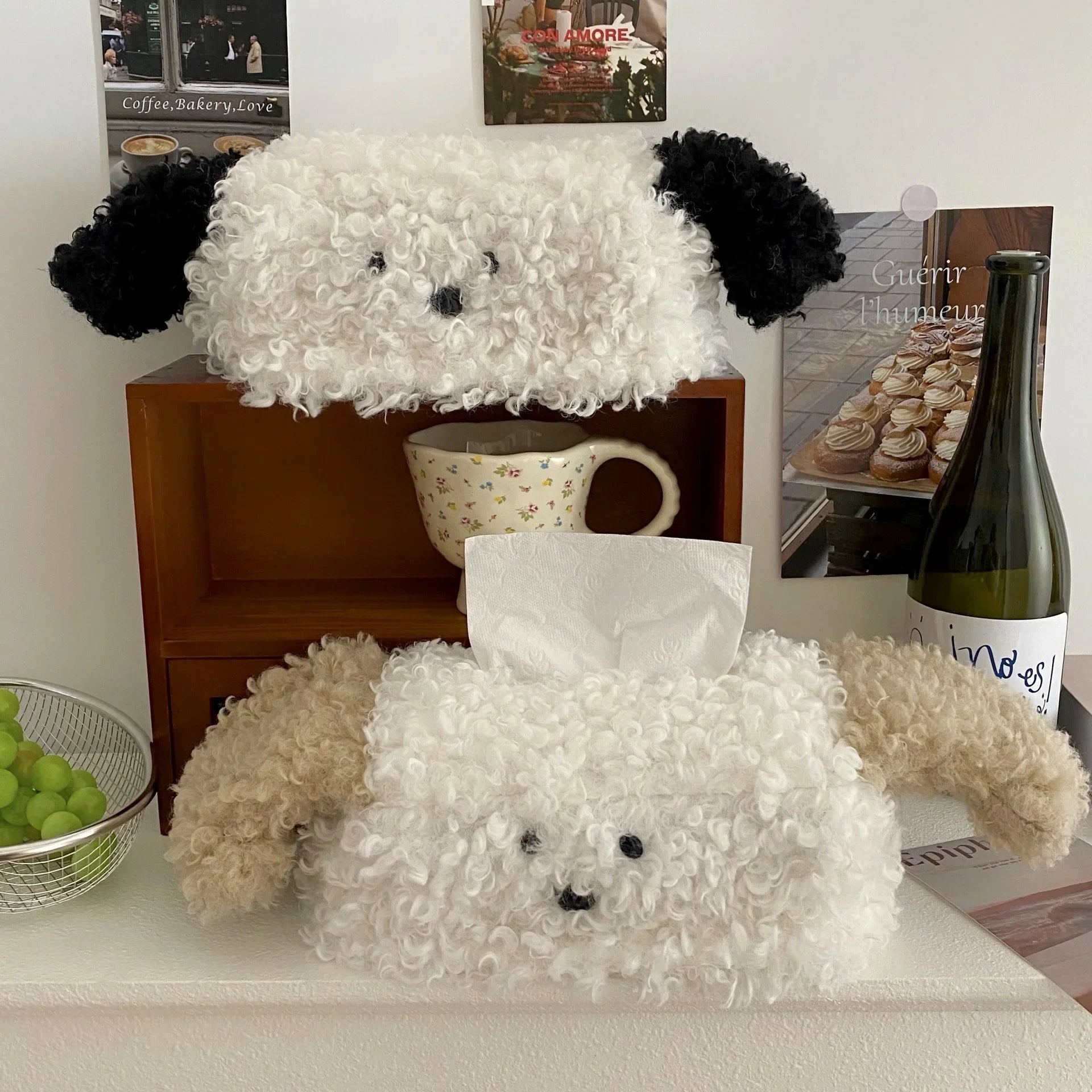 Creative Kitchen Tissue Box Organizer