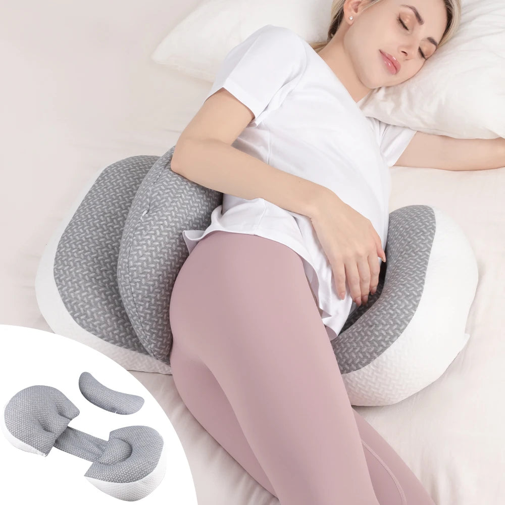 Seitenkissen zur Unterstützung der Taille in der Schwangerschaft