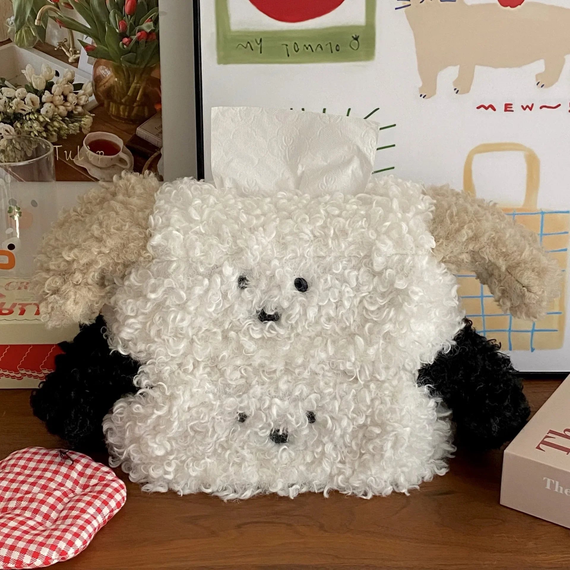 Creative Kitchen Tissue Box Organizer