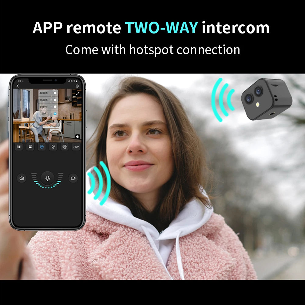 WiFi Mini Camera – HD Night Vision USB