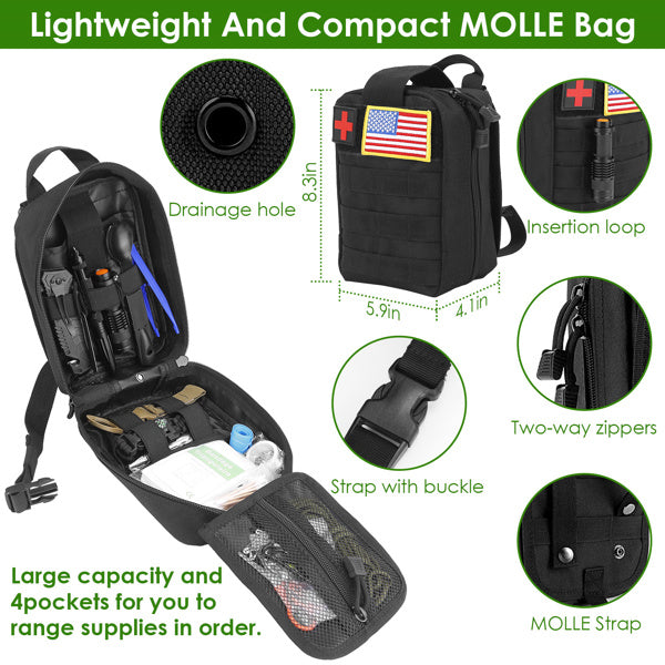 47-in-1 Survival Kit Notfalltasche