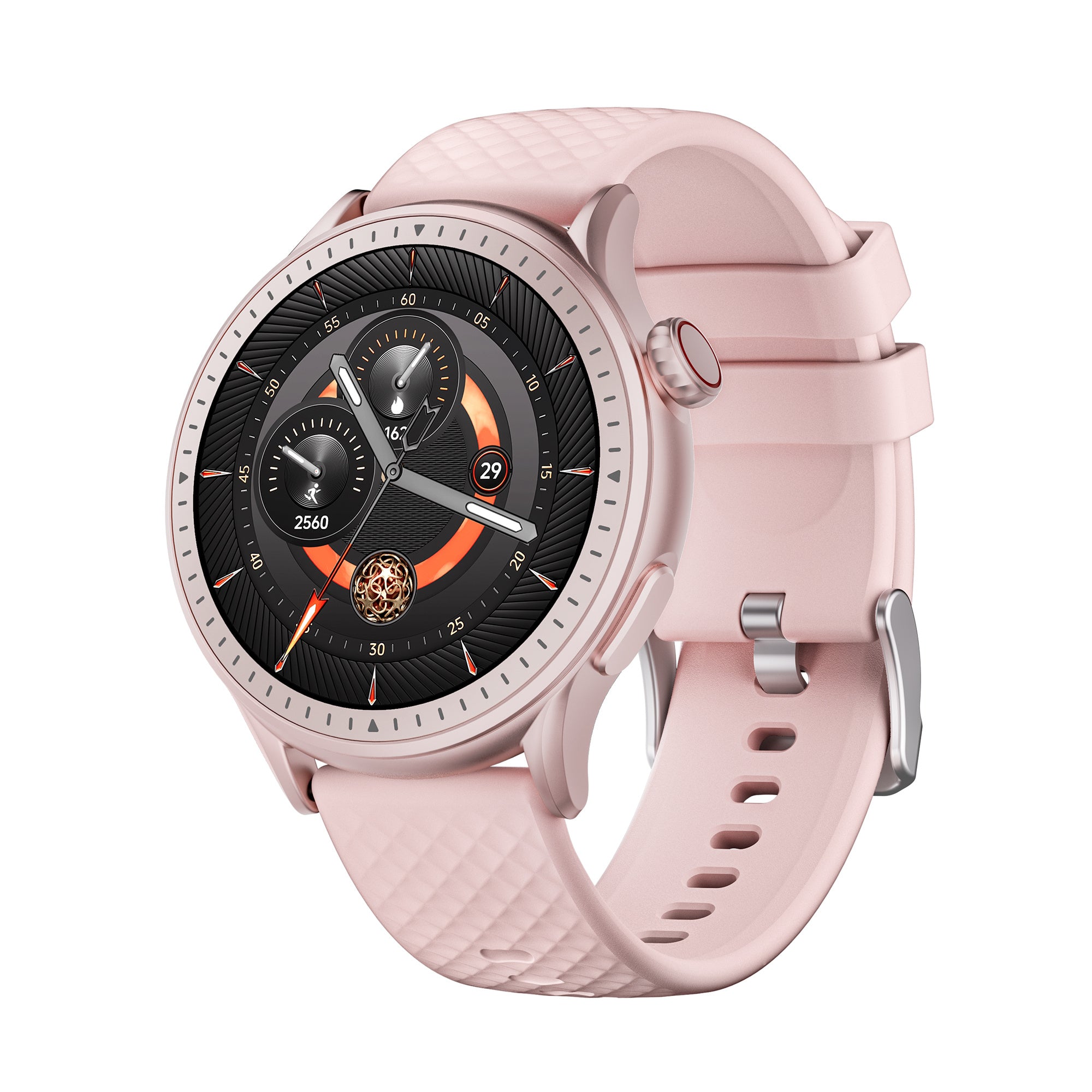 Runde HD-Fitness-Smartwatch