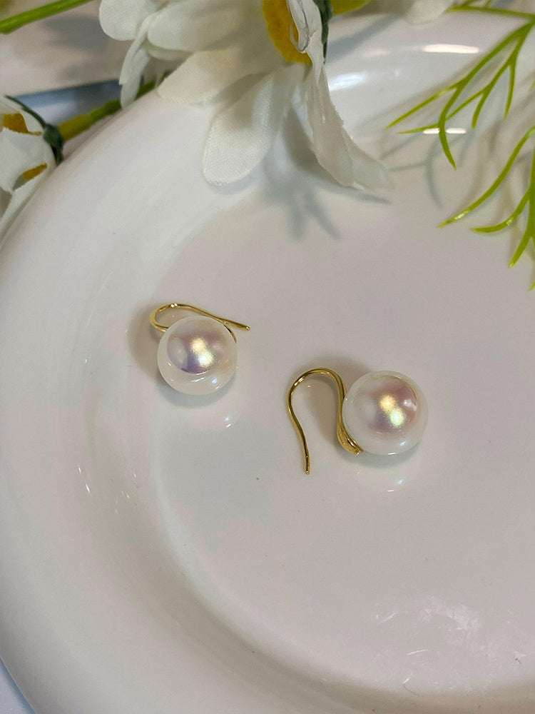 Elegante Perlenohrringe für Damen