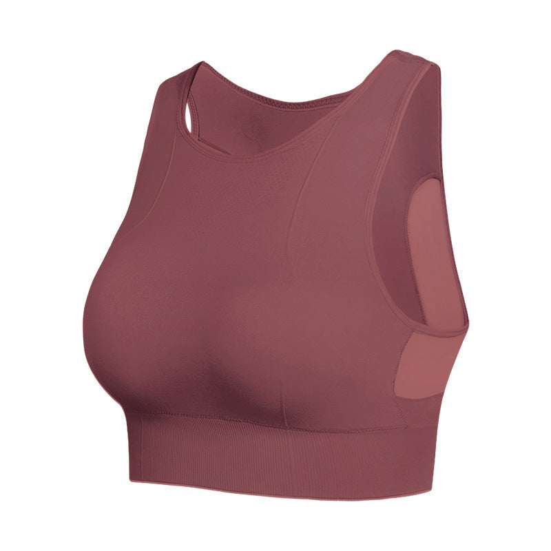Soutien-gorge de sport en maille double épaisseur – Femme