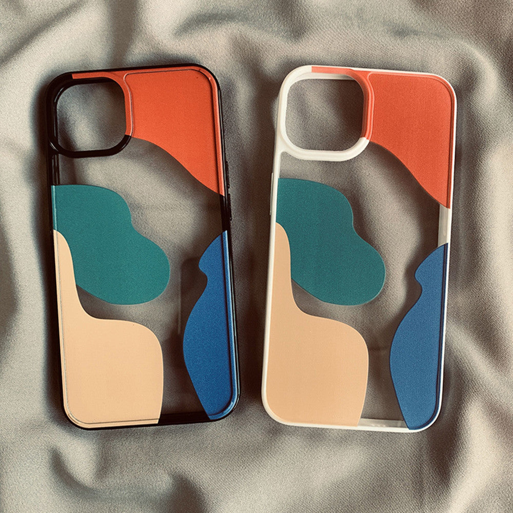 Geometric Color Block for iPhone 13 Case
