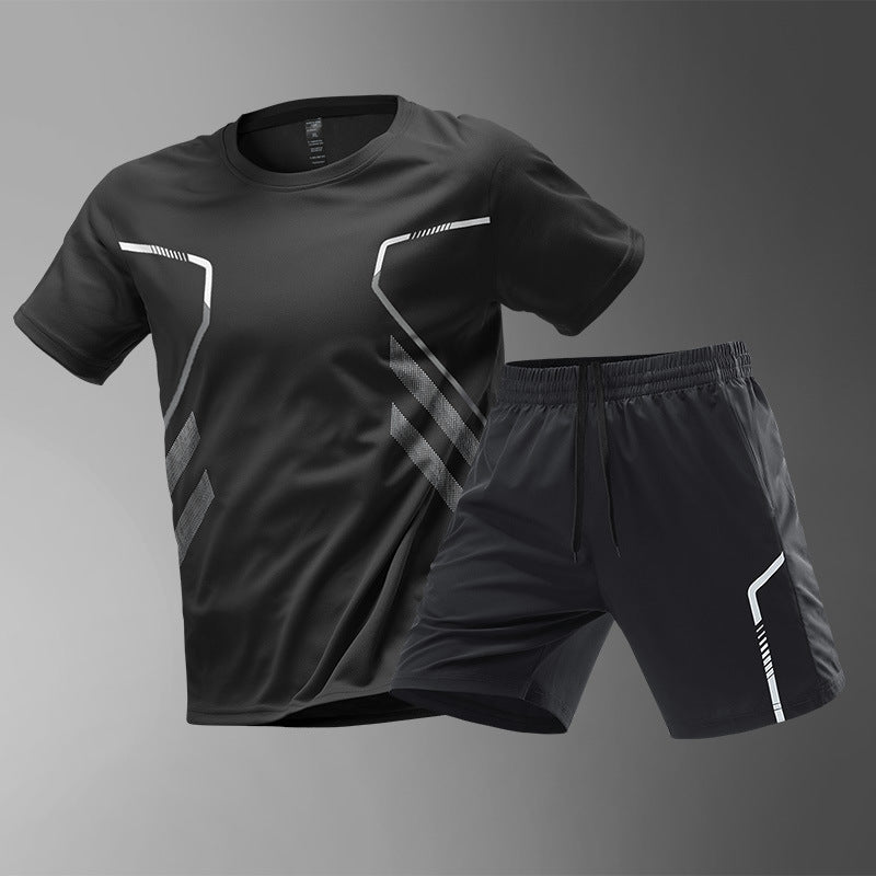 Men’s Quick-Dry Color Block T-Shirt
