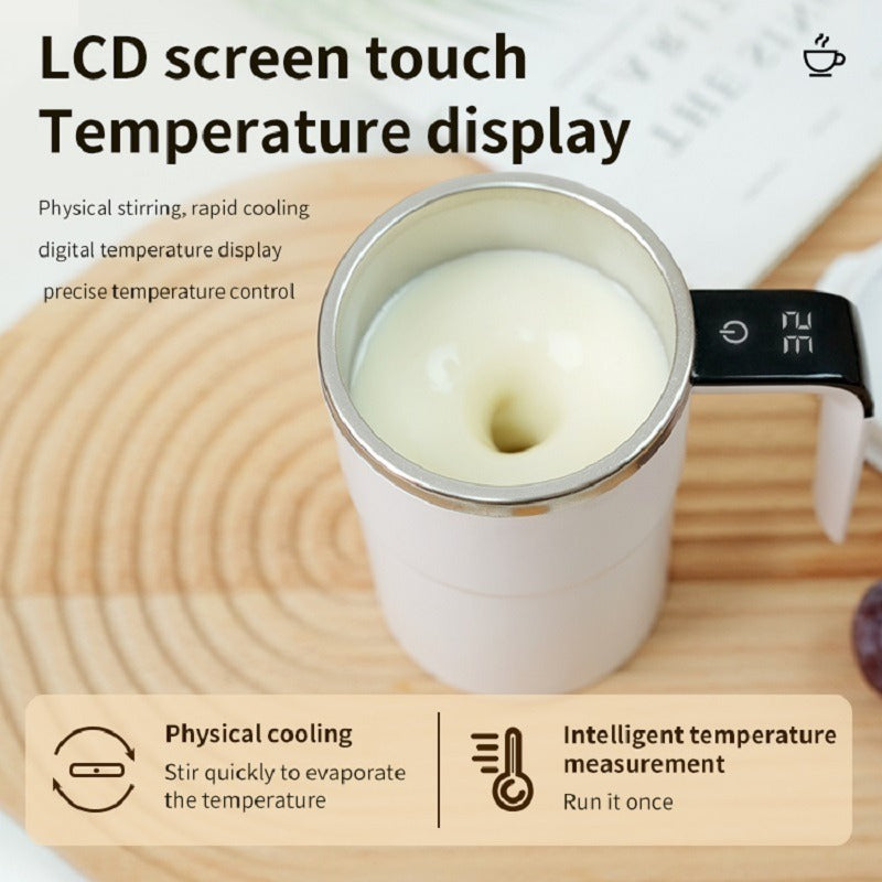 Automatic Self-Stirring Coffee Cup