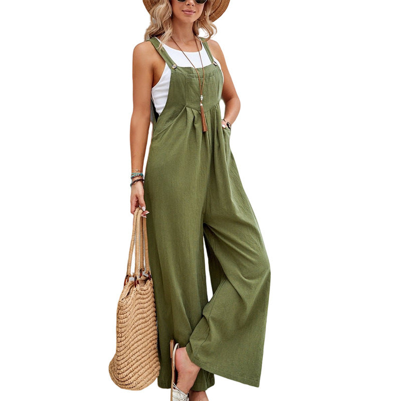 Women’s Casual Bib Overalls Jumpsuit
