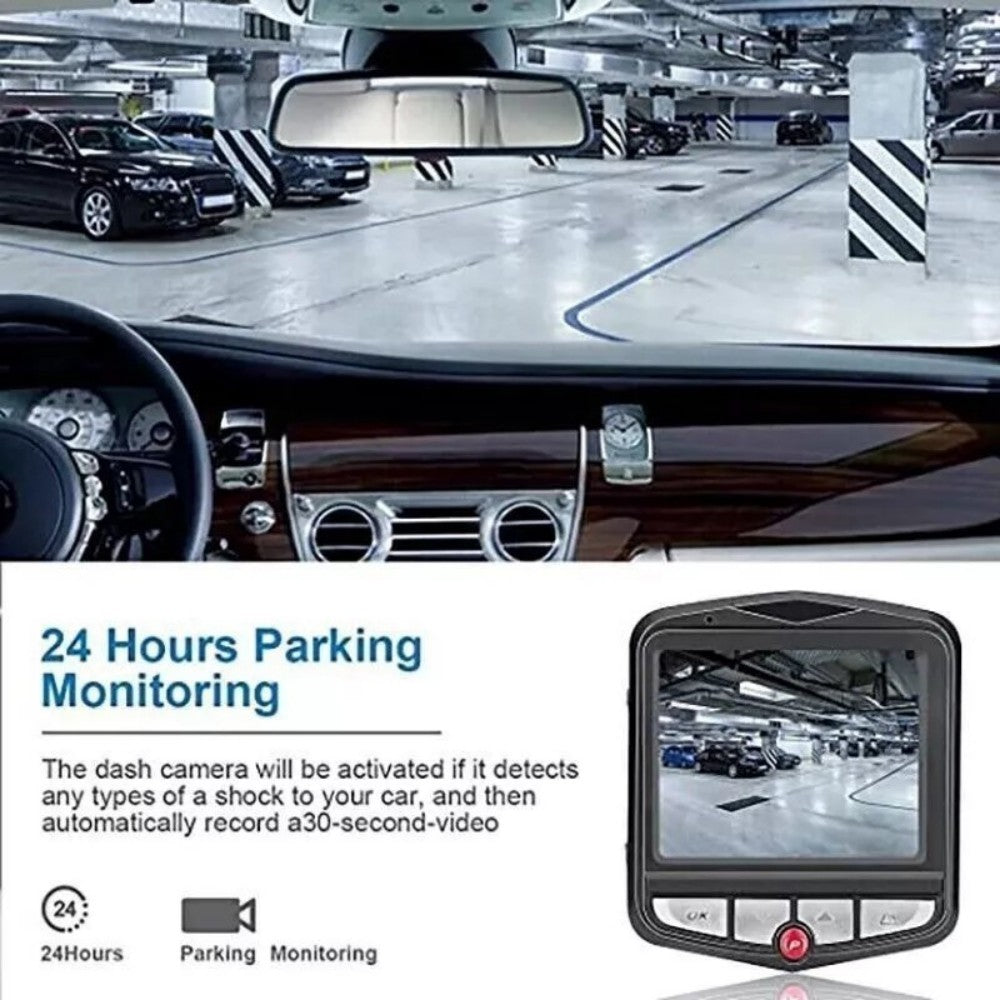 2,4" Full HD 1080P Dashcam-Auto-DVR