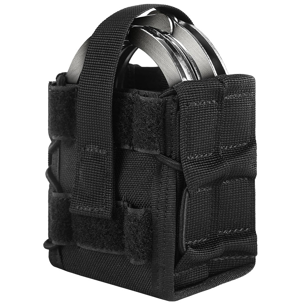 Pochette tactique MOLLE pour menottes doubles