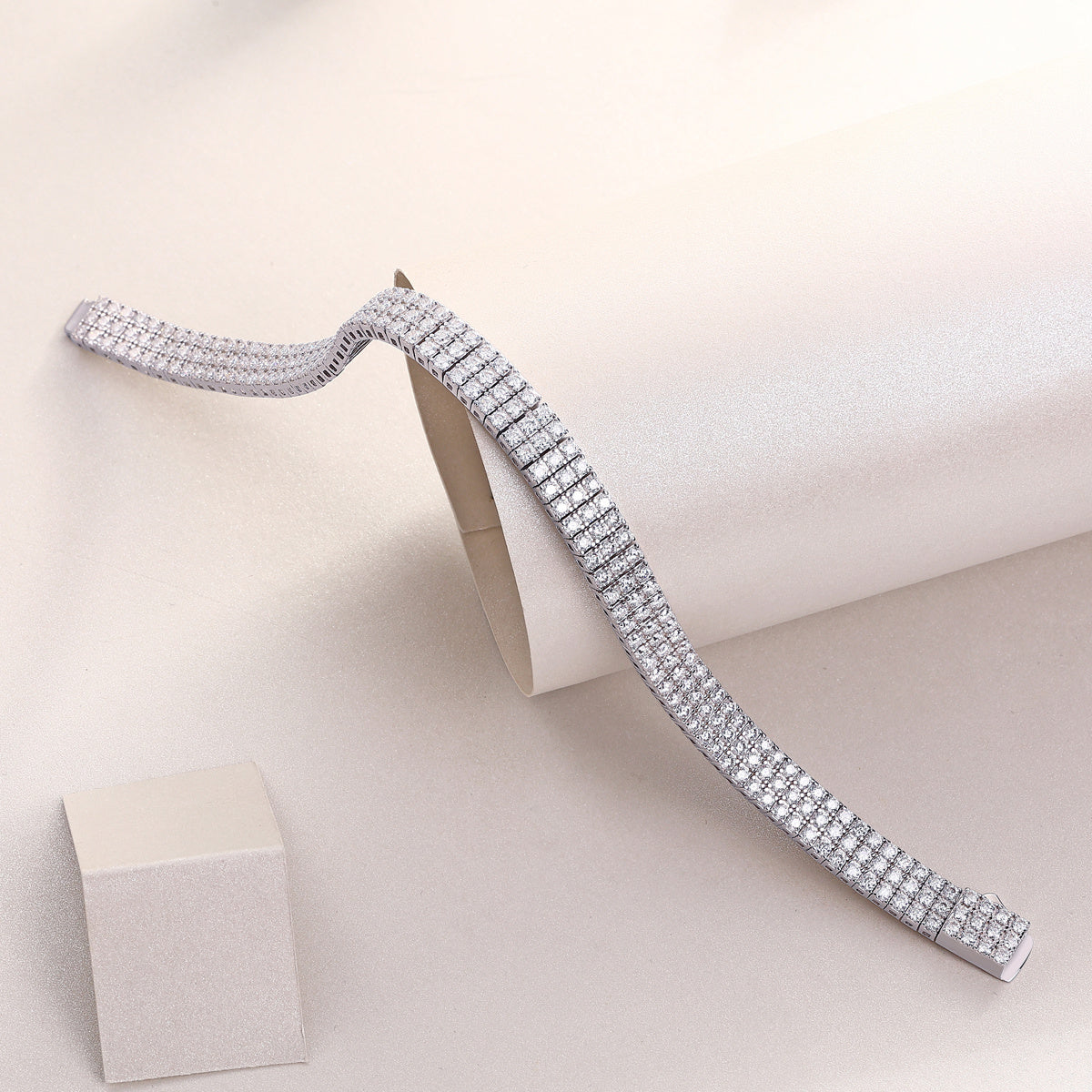 Kette Guanghua Moissanite Silberarmband