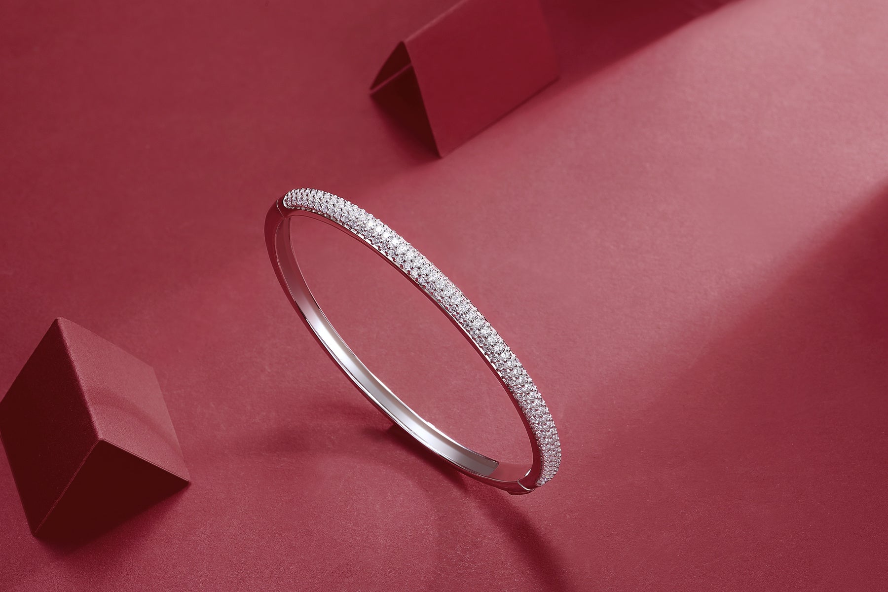 Monologue Mosan Diamond Silver Bracelet