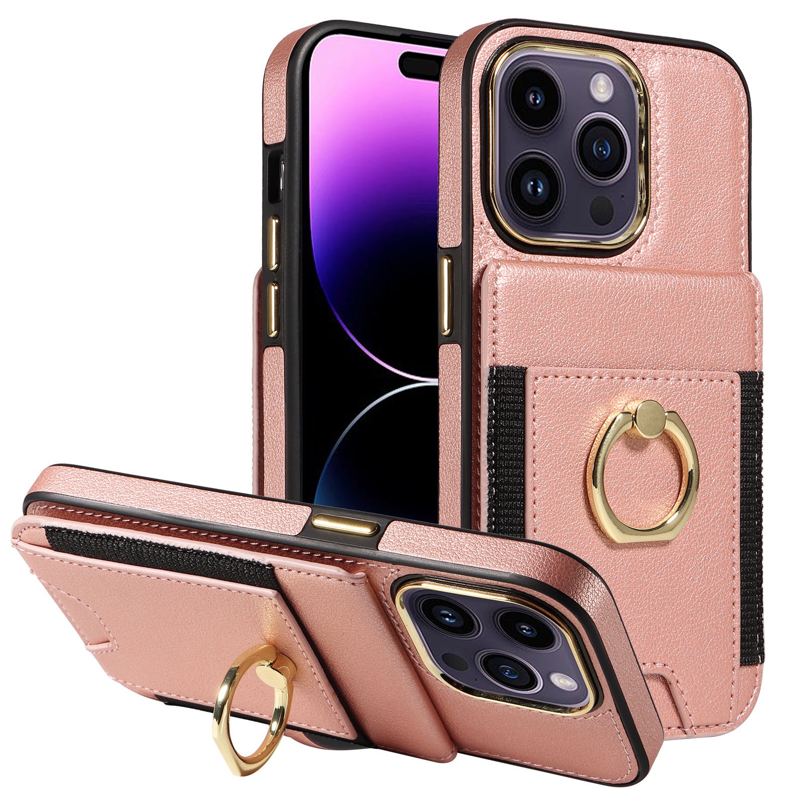 Universal Leather Wallet Phone Case