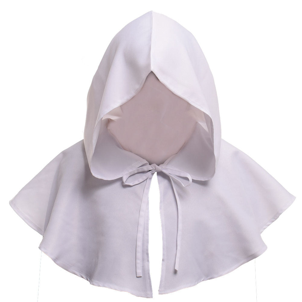 Capuche de sorcellerie médiévale unisexe