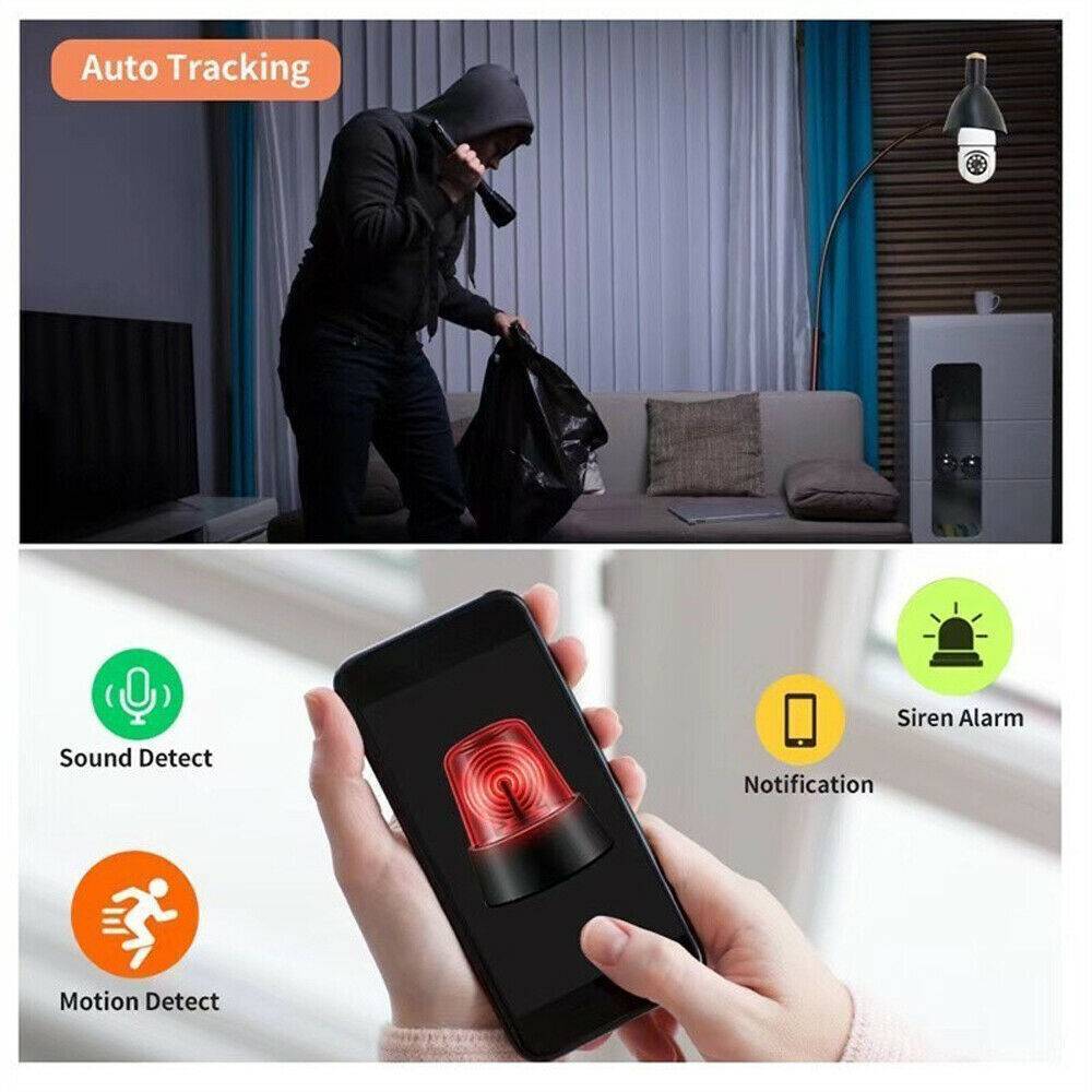 Smart Home E27 Glühbirnenkamera