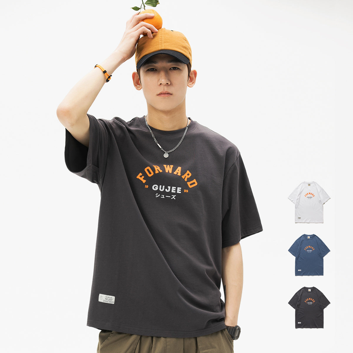 Summer Japanese Round Neck Men’s T-Shirt