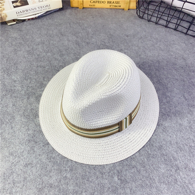 Chapeaux de paille et de soleil coréens pour filles et bébés