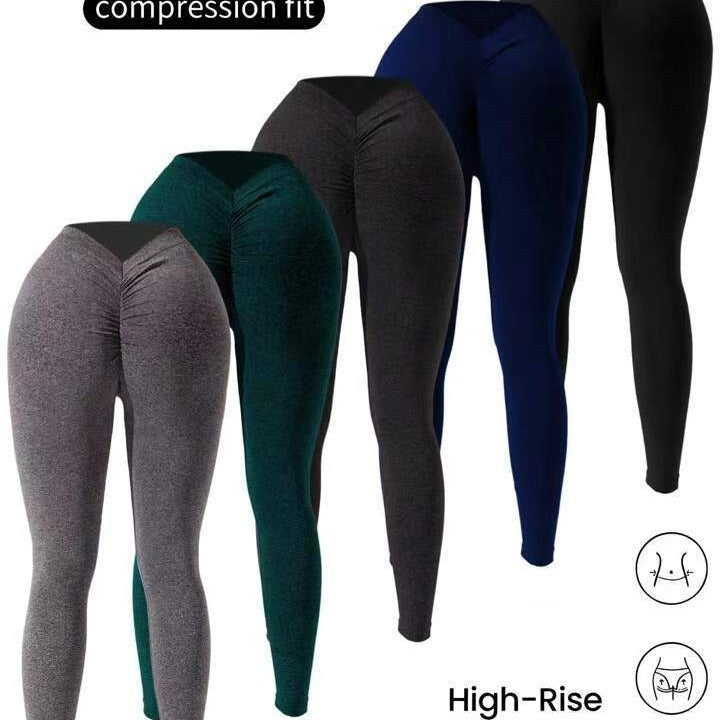 Collants d'entraînement pour le lifting des hanches à taille en V