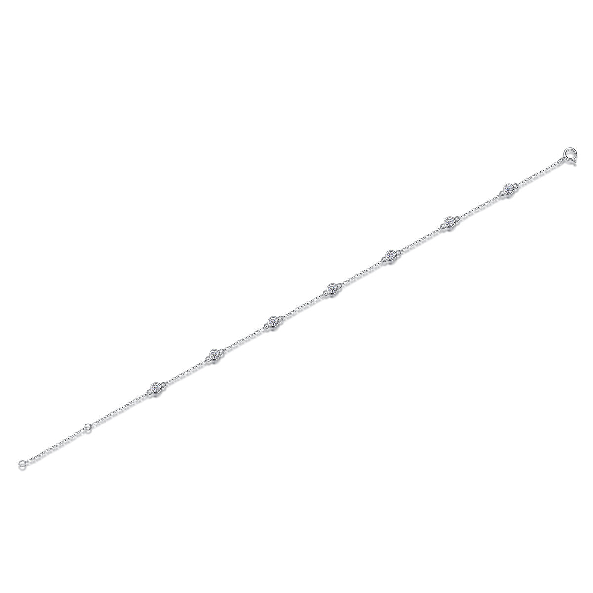 Smart Bubble Mossan Diamond Bracelet