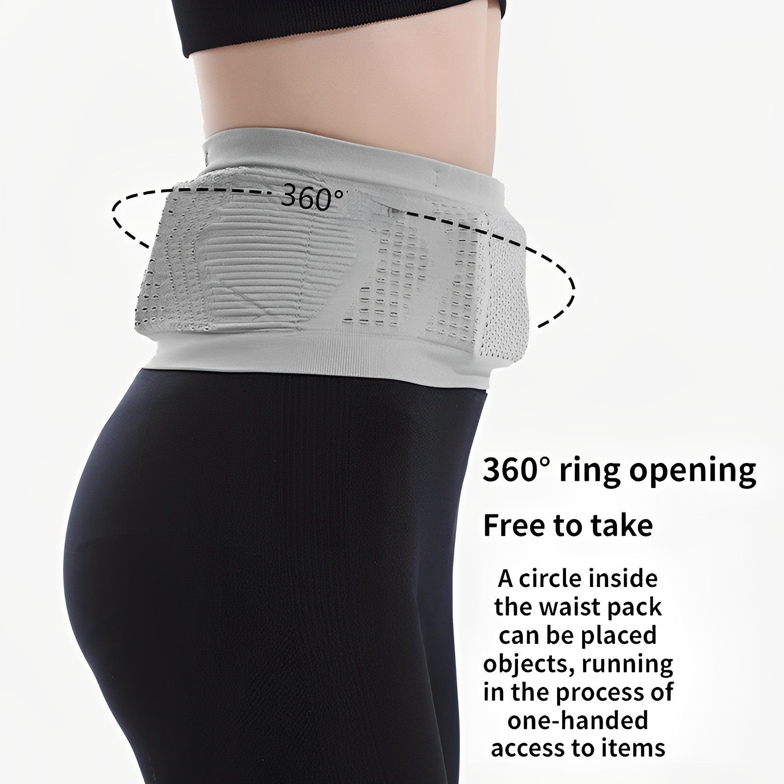 FlexFit Invisible Gym Waist Pack