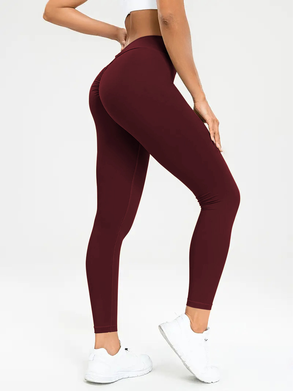 Pantalon de yoga taille haute