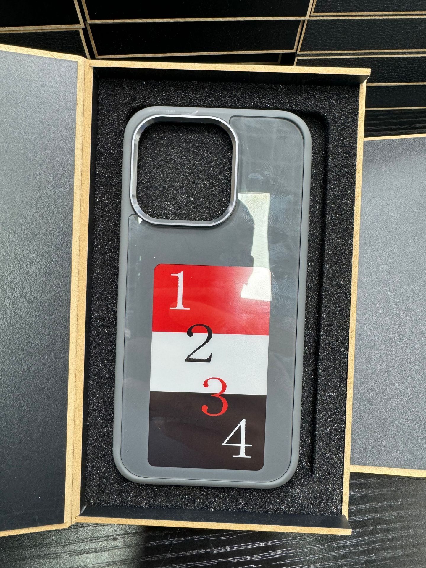 E-Ink Personalized Phone Case