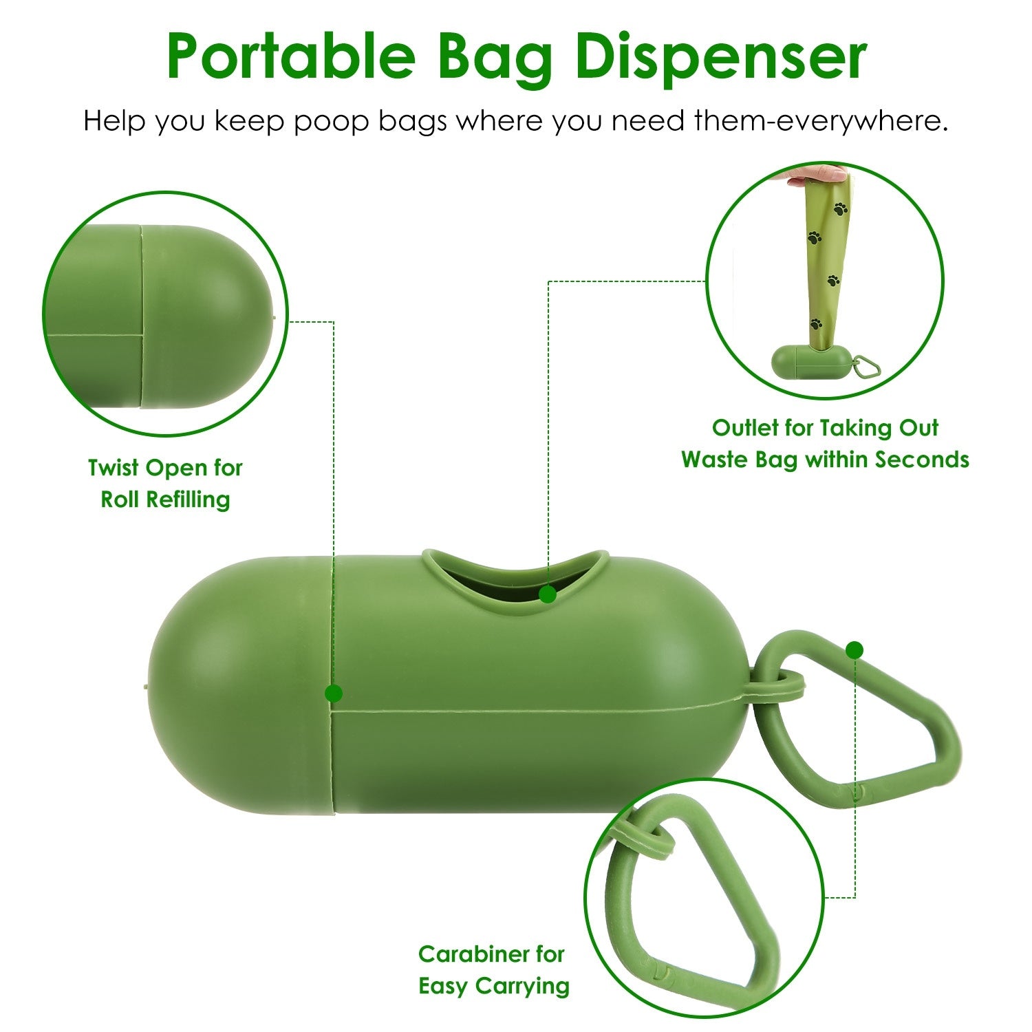 Pooper Scooper Kit with Rake & Bin