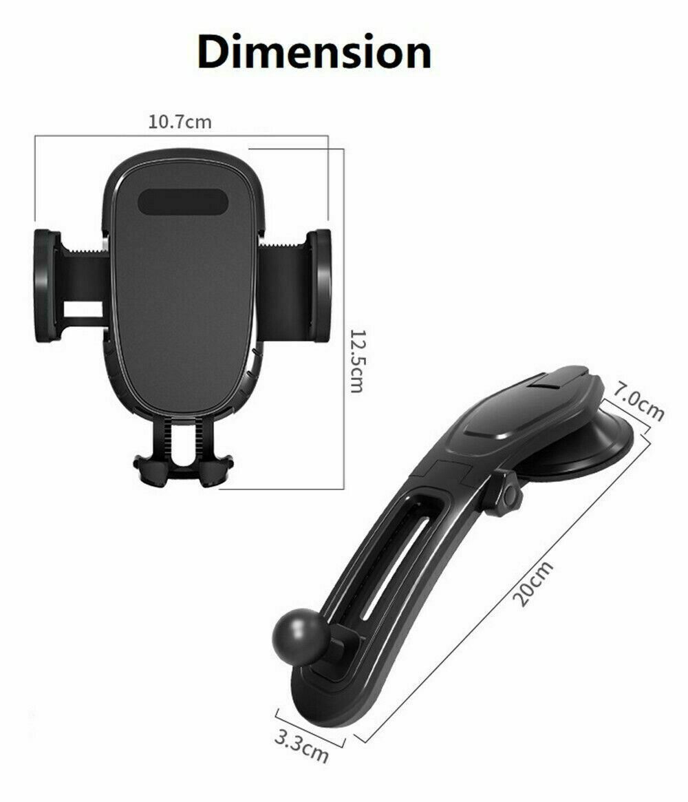 360° drehbare Handyhalterung fürs Armaturenbrett 