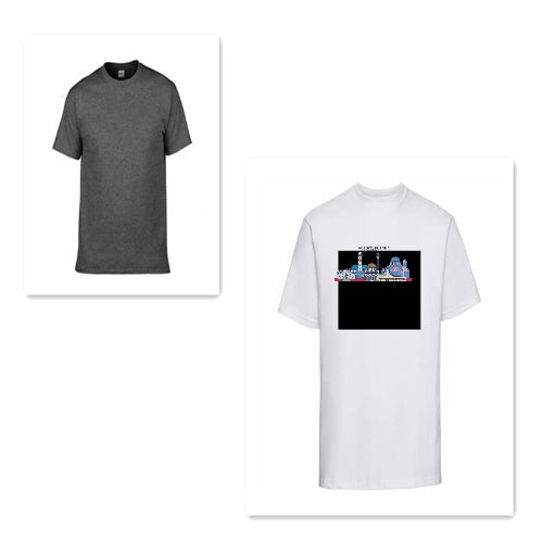 Prishtina Grafik-T-Shirt – Urbaner Balkan-Stil
