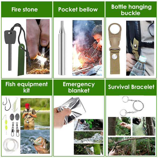 47-in-1 Survival Kit Notfalltasche