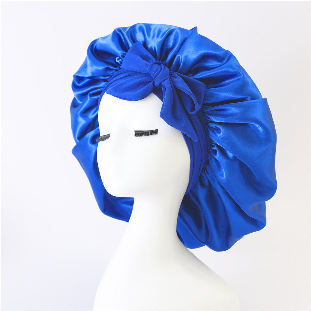 Silk Satin Bonnet for Curly Hair