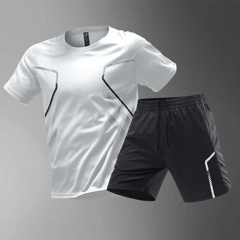 Men’s Quick-Dry Color Block T-Shirt