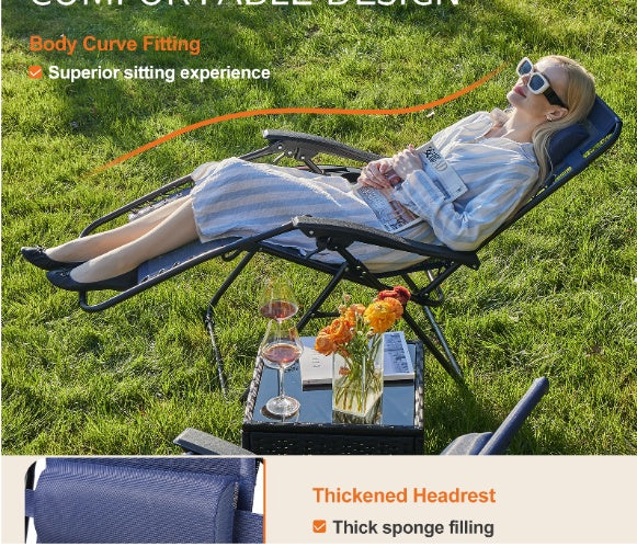 2er-Set Zero Gravity Loungesessel