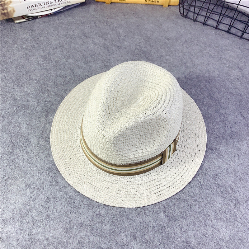 Chapeaux de paille et de soleil coréens pour filles et bébés