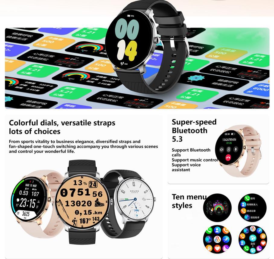 Ultraflache AMOLED-Smartwatch