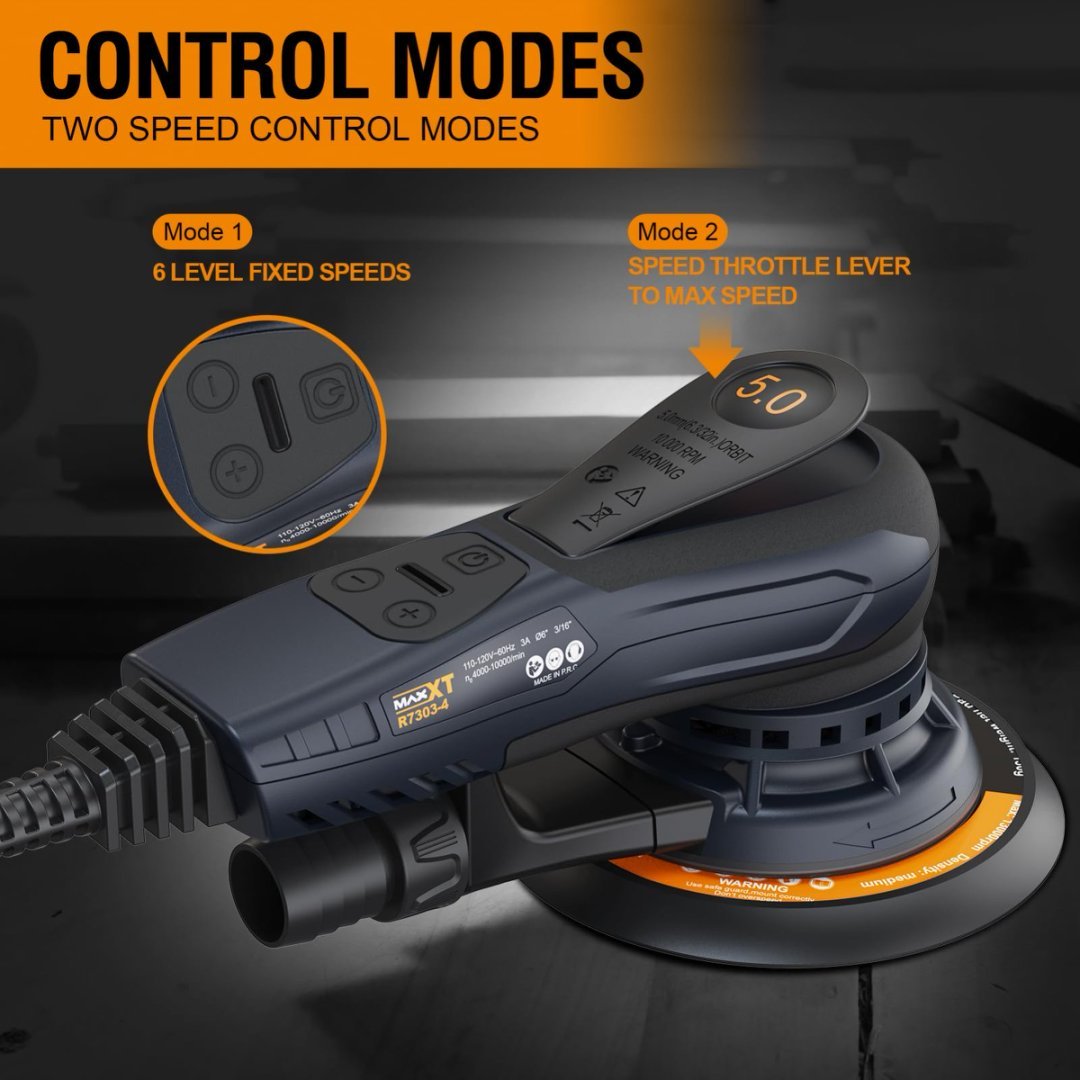 Electric 5mm Random Orbital Sander Kit