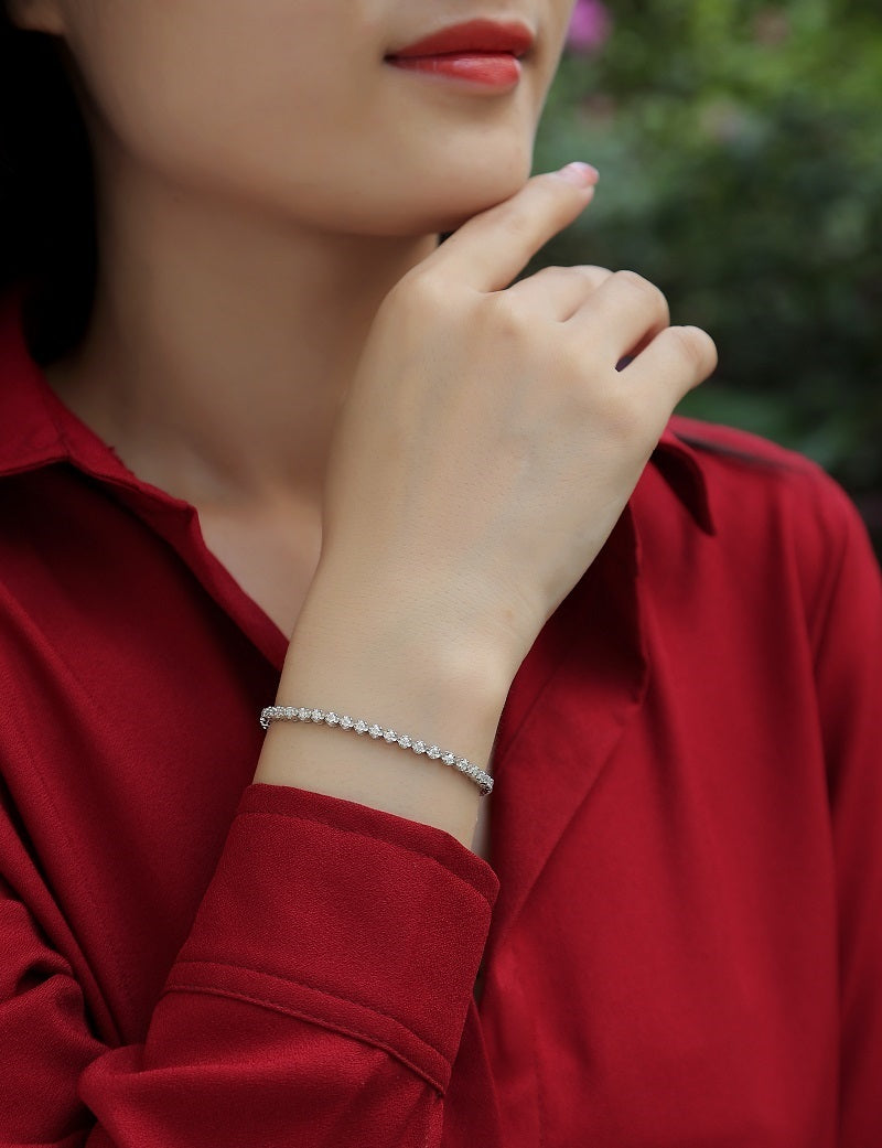 Elegant S925 Diamond Bracelet